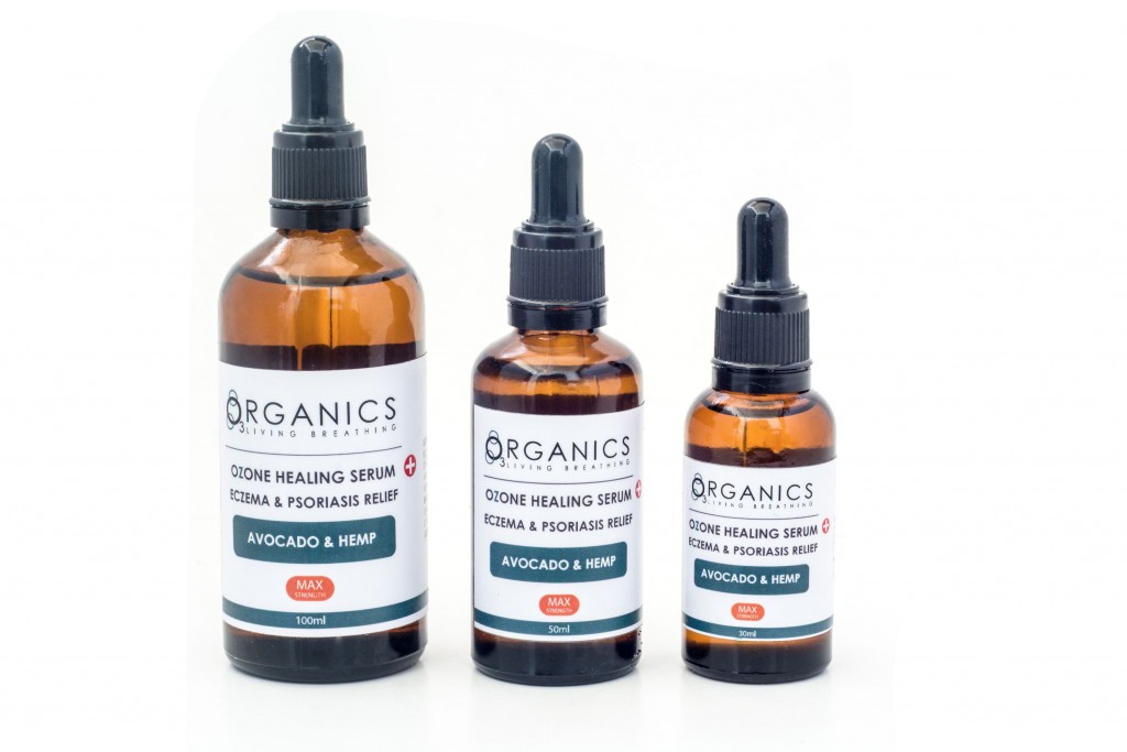 O3organics Healing Range Ozone Healing Serum Eczema & Psoriasis