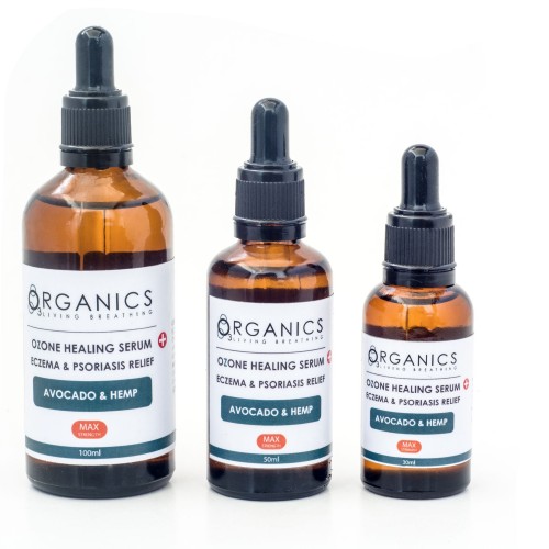 O3organics Healing Range Ozone Healing Serum Eczema & Psoriasis